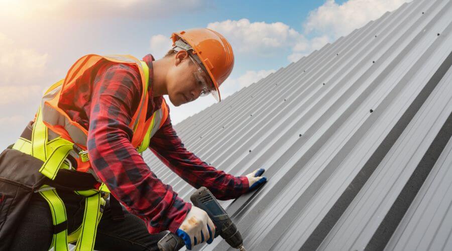 Professional metal roof installation in Sale City, GA